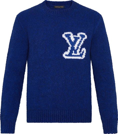 lv knitted jumper|louis vuitton oversized sweater.